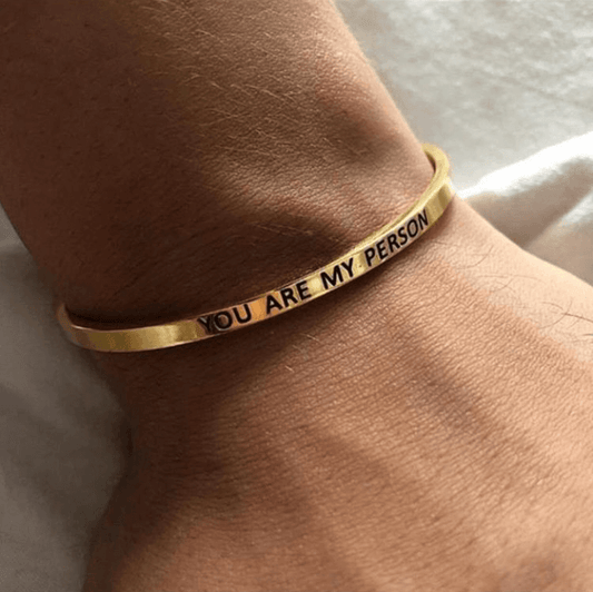 Engraved Cuff Bracelet