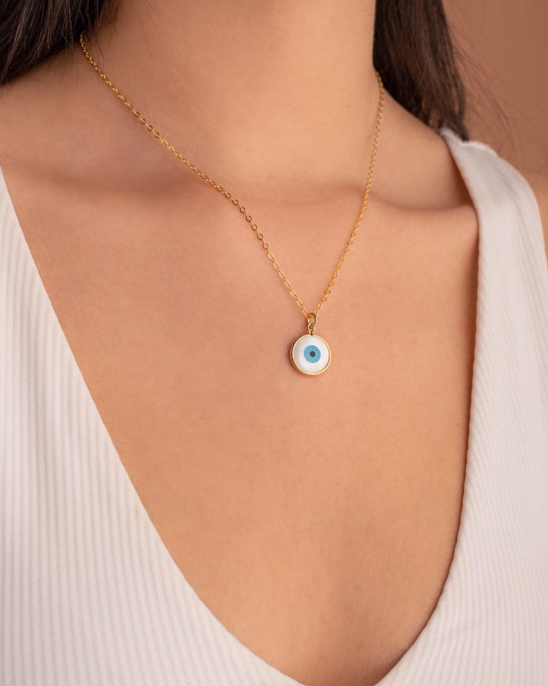 Collana Occhio Blu